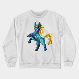 Horstachio: Blue Crewneck Sweatshirt